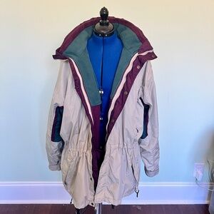 Vintage Men's Columbia Long's Peak 3-in-1 Jacket - XL